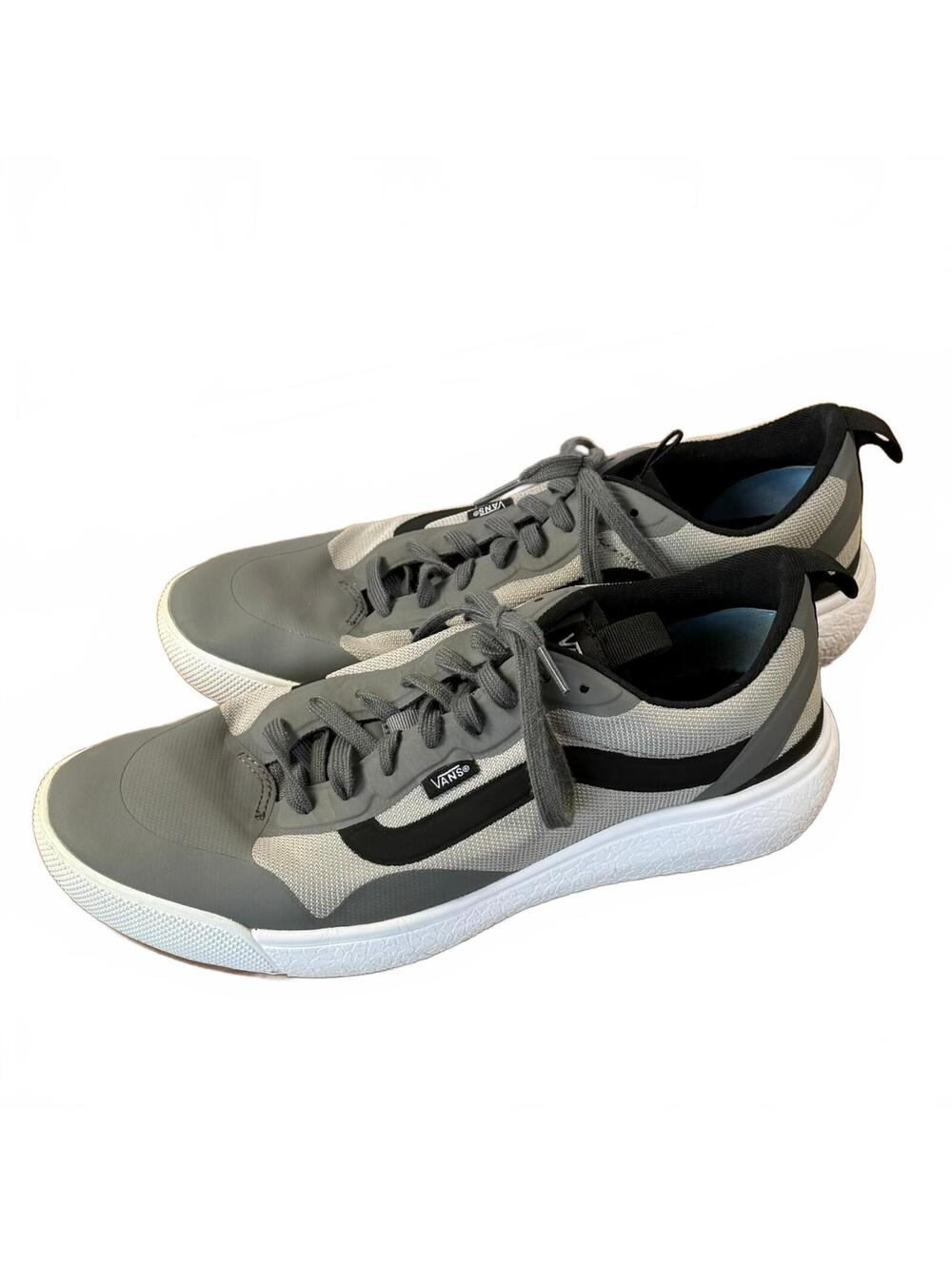 Vans UltraRange Exo Mens Size 11 Gray Black White Sneakers Gum Sole Skate Shoes